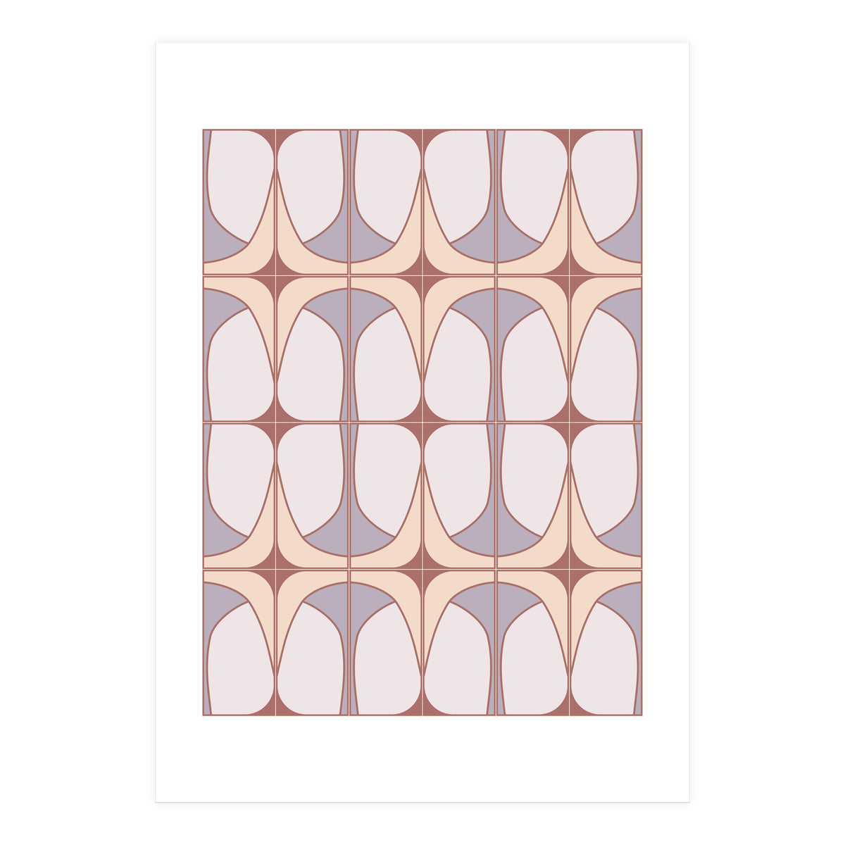 Romantic Deco Tiles (Print Only)