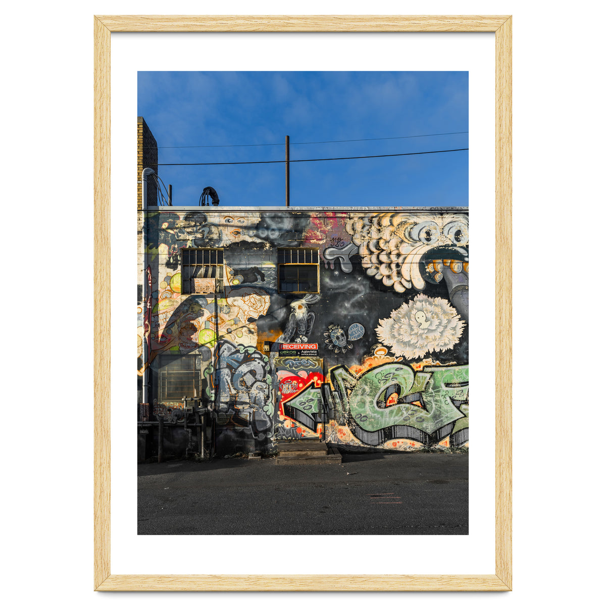 Cooke St Thunder Bay Graffiti Color Version No 2