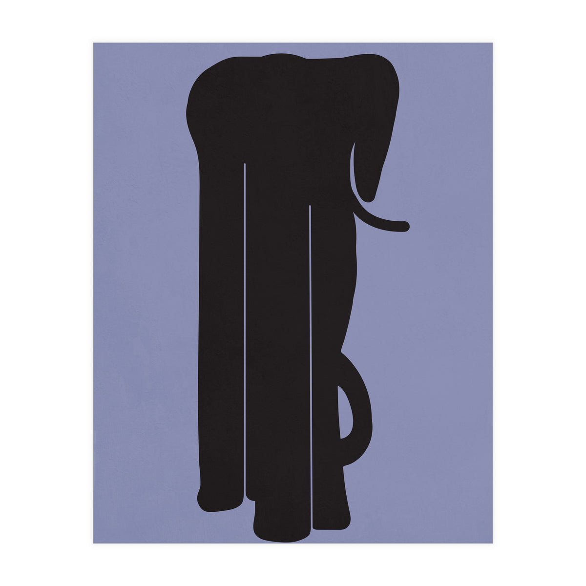 Minimal Elephant (Print Only)