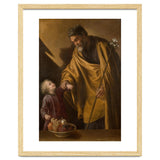Sebastián Martínez / 'Saint Joseph with the Christ Child'. Ca. 1650. Oil on canvas. thumbnail