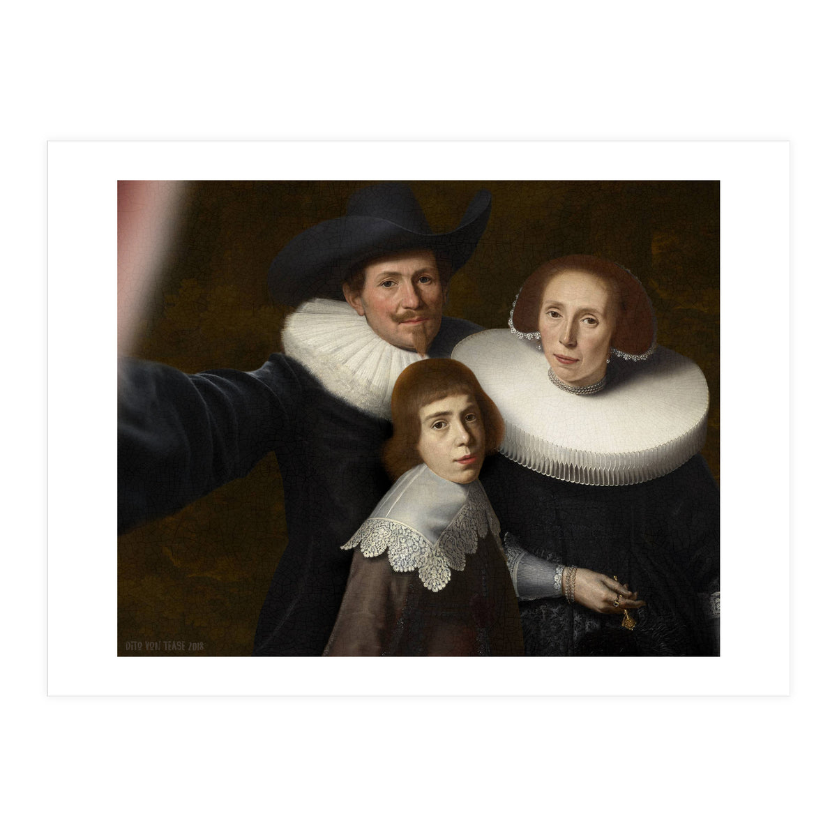 Dirck van Santvoort - Selfie (Print Only)