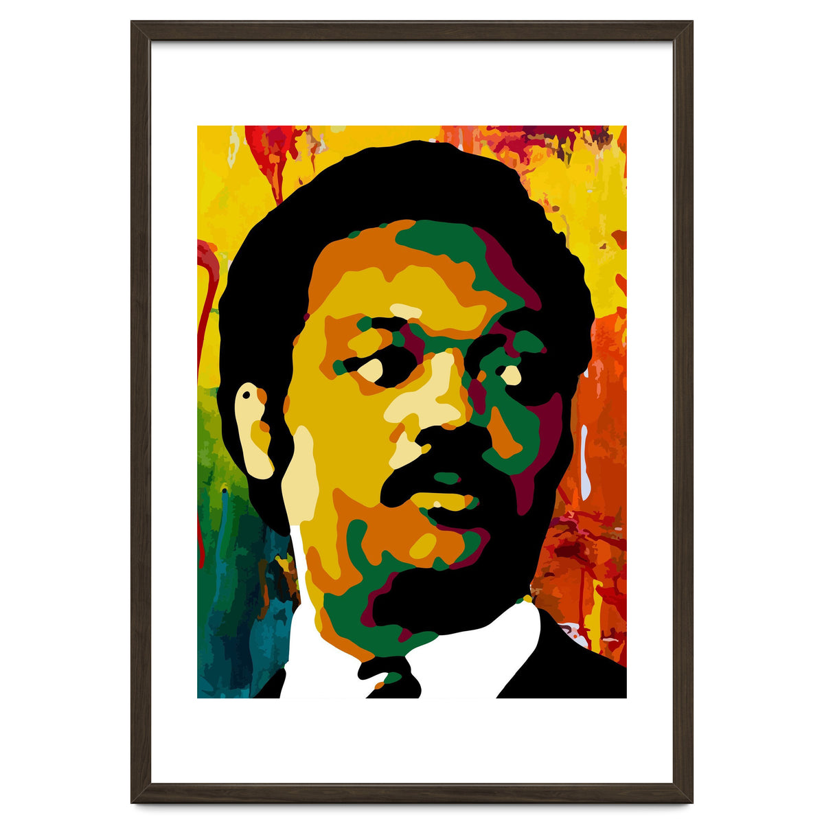 Jesse Jackson Colorful Abstract Art