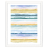 Relaxing Calm Stripes Blue Yellow thumbnail