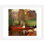 John Singer Sargent / 'The Boating Party', 1889, Oil on canvas, 88 x 92 cm. thumbnail