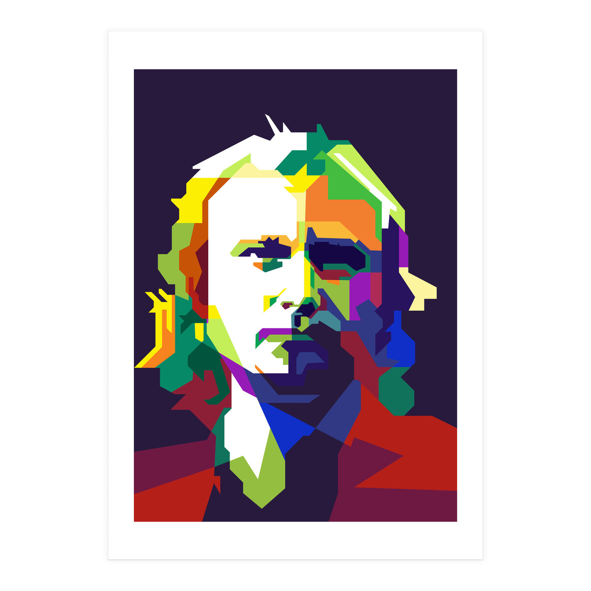 Phil Collins Progressive Rock WPAP Trending Now (Print Only)