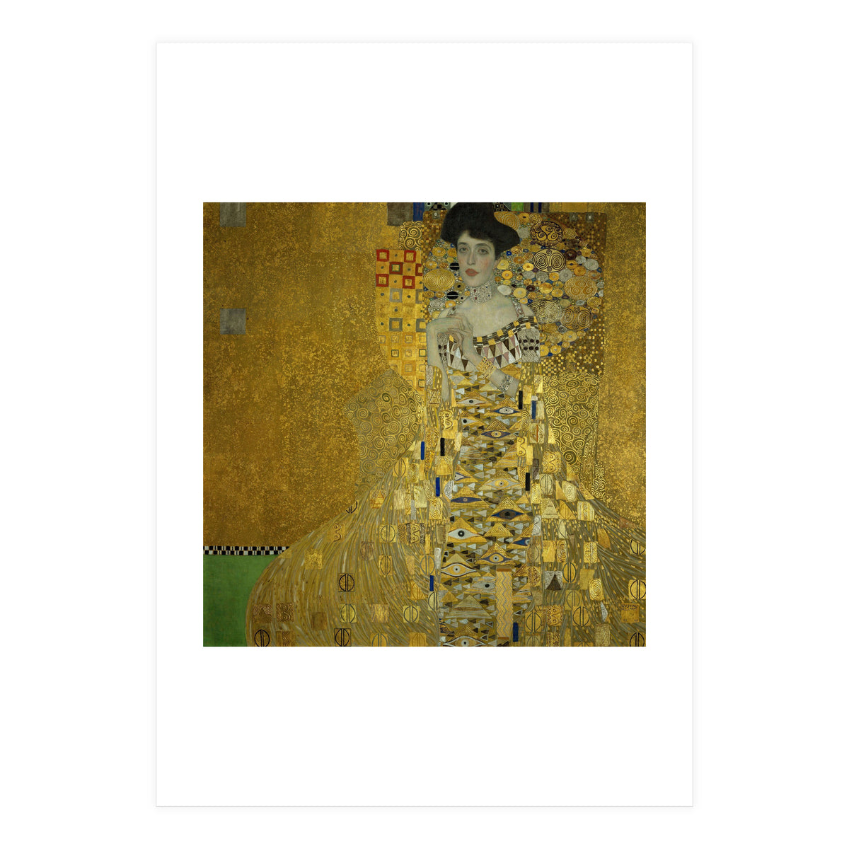 Adele Bloch-Bauer I, 1907.Estates of Ferdinand and Adele Bloch-Bauer. (Print Only)