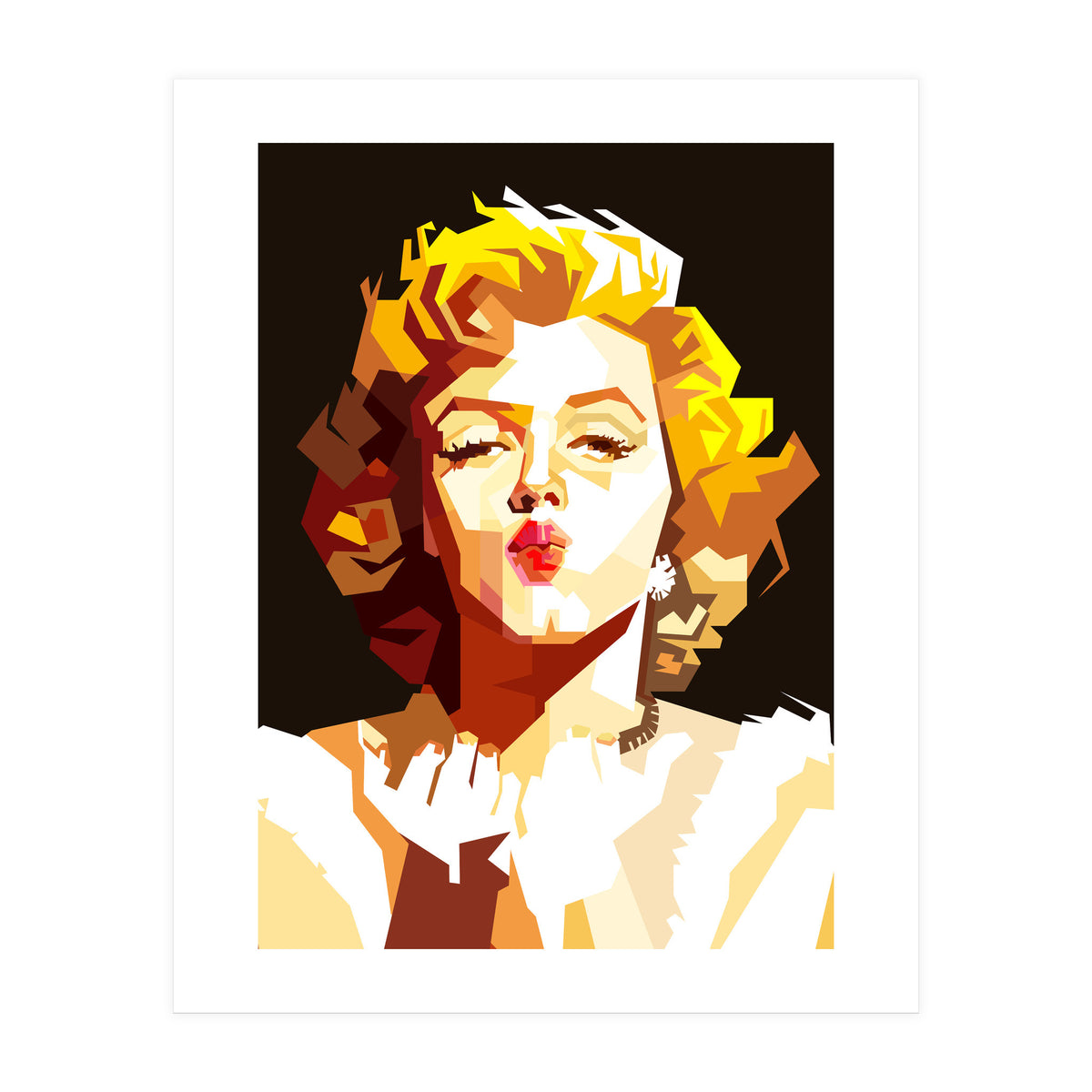 Marilyn Monroe Vintage Illustration Trending Now (Print Only)