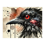 Dramatic Raven Portrait (Print Only) thumbnail