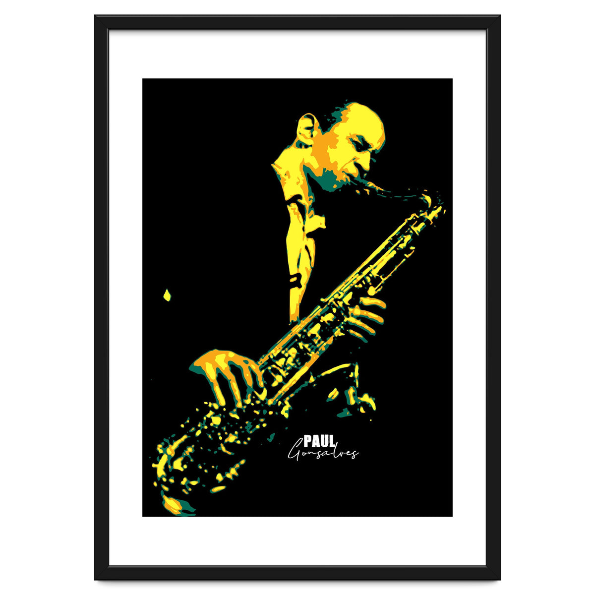 Paul Gonsalves American Jazz Tenor Saxophonist