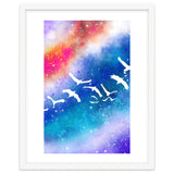 Spread Your Wings, Birds Freedom Fly Painting thumbnail