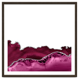 Burgundy & Silver Agate Texture 16 thumbnail