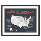 USA Map of Alien First Contacts in Movies thumbnail