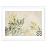Gentle Leaf Tropical Whispers Watercolor Green thumbnail