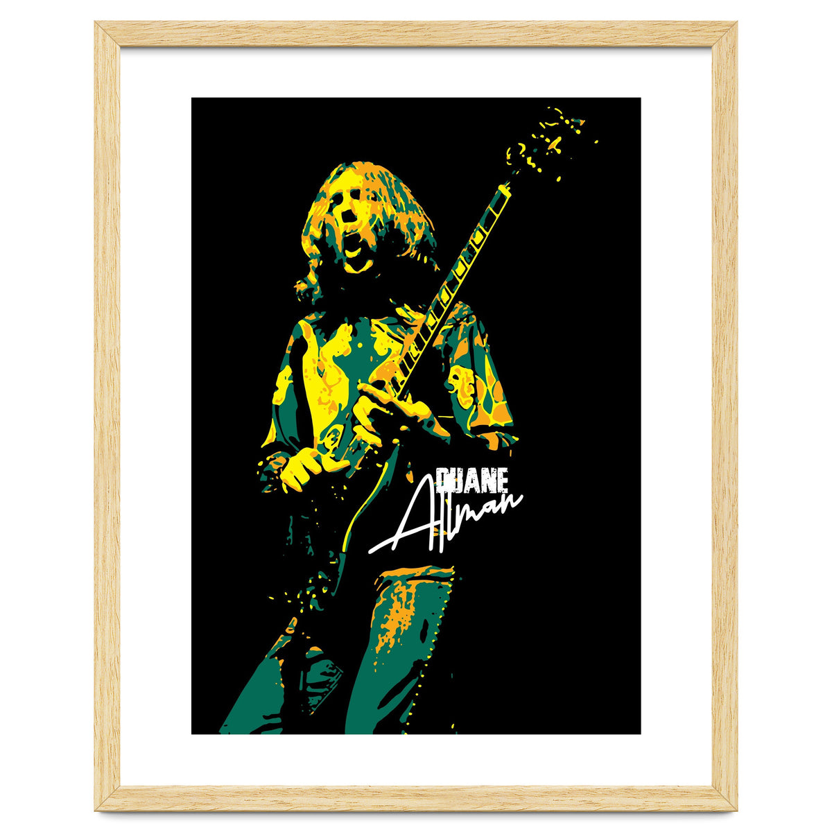 Duane Allman American Rock and Blues Guitarist 2