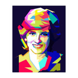 Lady Diana Princes Of Wales Pop Art WPAP (Print Only) thumbnail