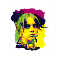 Billie Eilish American Singer (Print Only)