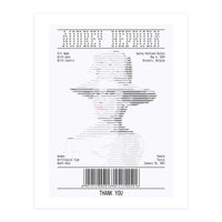 Receipt Art Audrey Hepburn (Print Only)