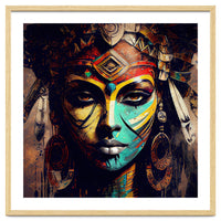 Midnight Warrior Woman Portrait