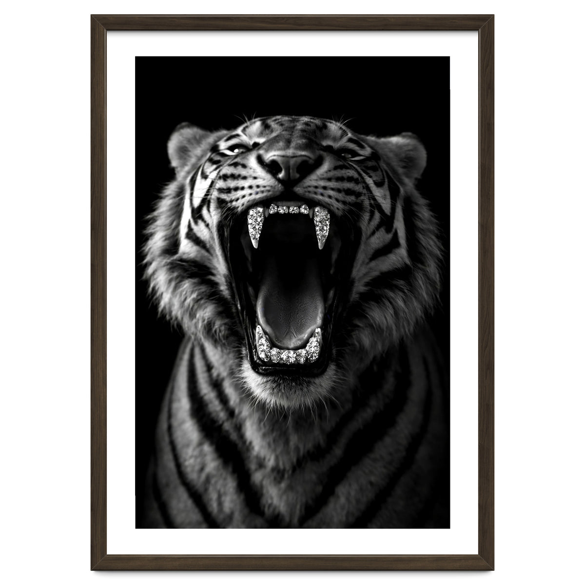 Roaring Tiger portrait