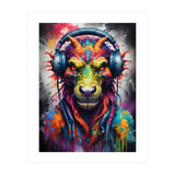 Dragon In Headphones Music (Print Only) thumbnail