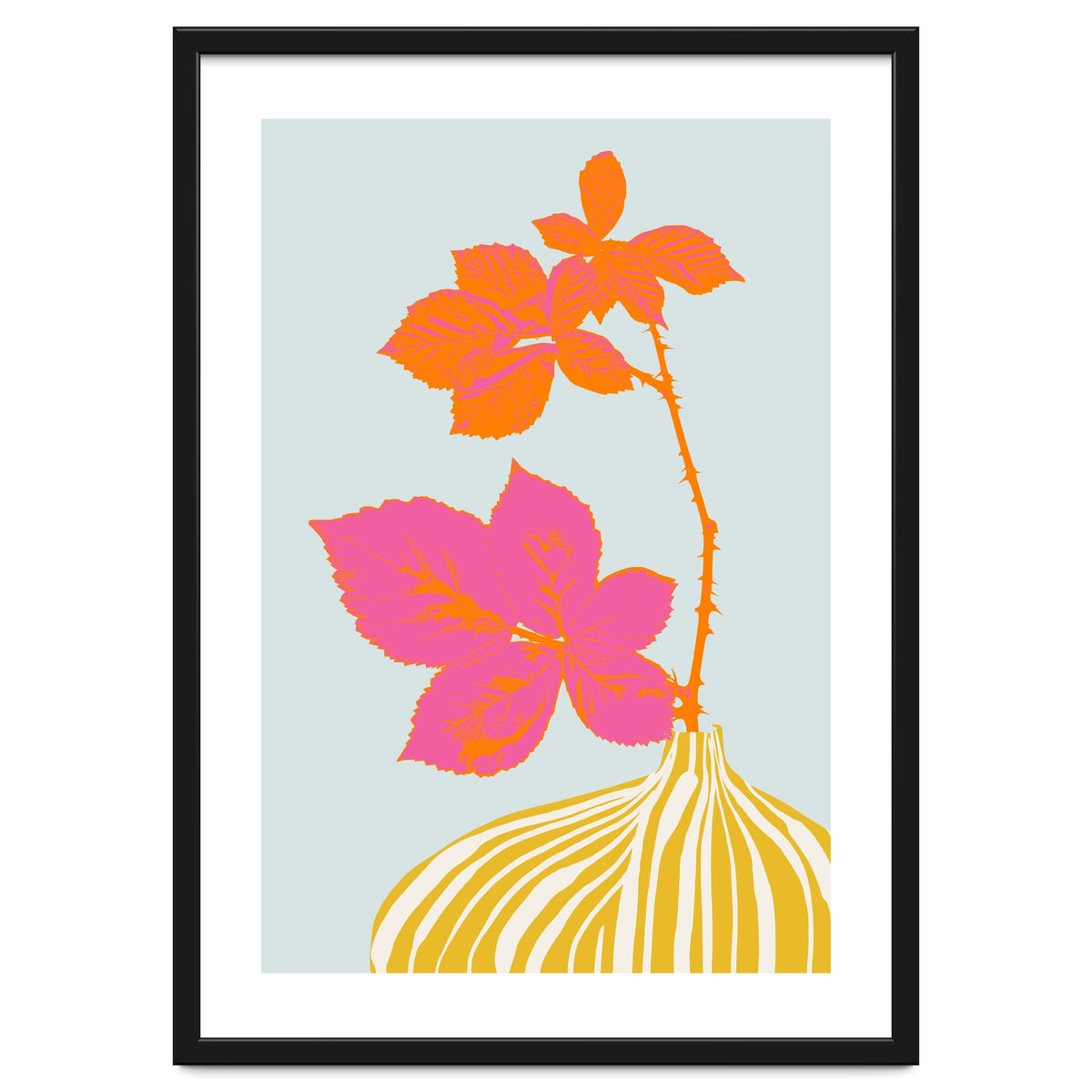 Plant based happyness Blackberry still life