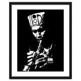 Don Cherry Trumpeter Jazz Music Legend in Grayscale thumbnail