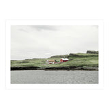 Red house on the shore - Iceland (Print Only) thumbnail