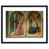 The Annunciation. Fresco in the former dormitory of the Dominican monastery San Marco, Florence. thumbnail