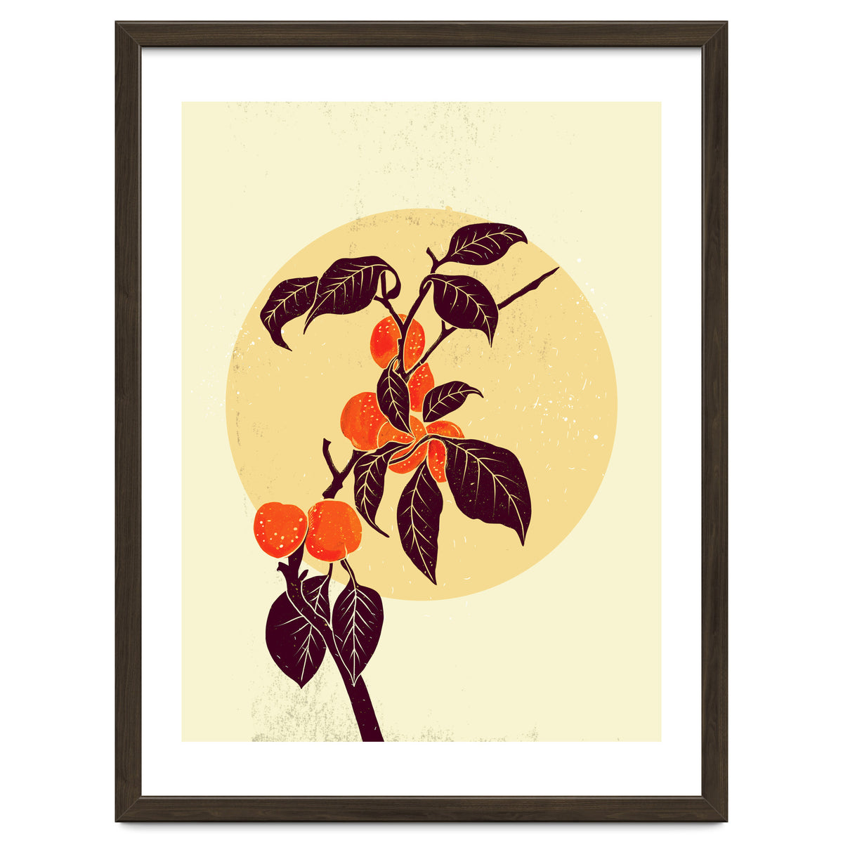 Peach Tree in the moonlight