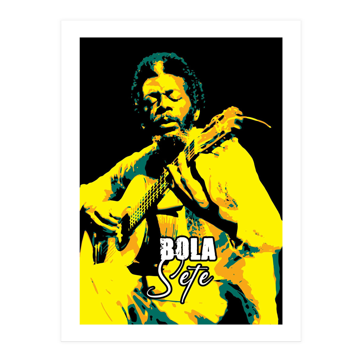 Bola Sete Brazilian Jazz Guitarist Legend (Print Only)