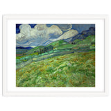 VINCENT VAN GOGH: Landscape from Saint-Rémy. Date/Period: 1889. Painting. Oil on canvas. thumbnail