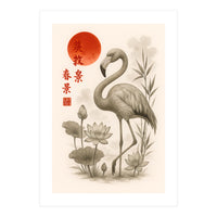 Flamingo Japanese (Print Only)