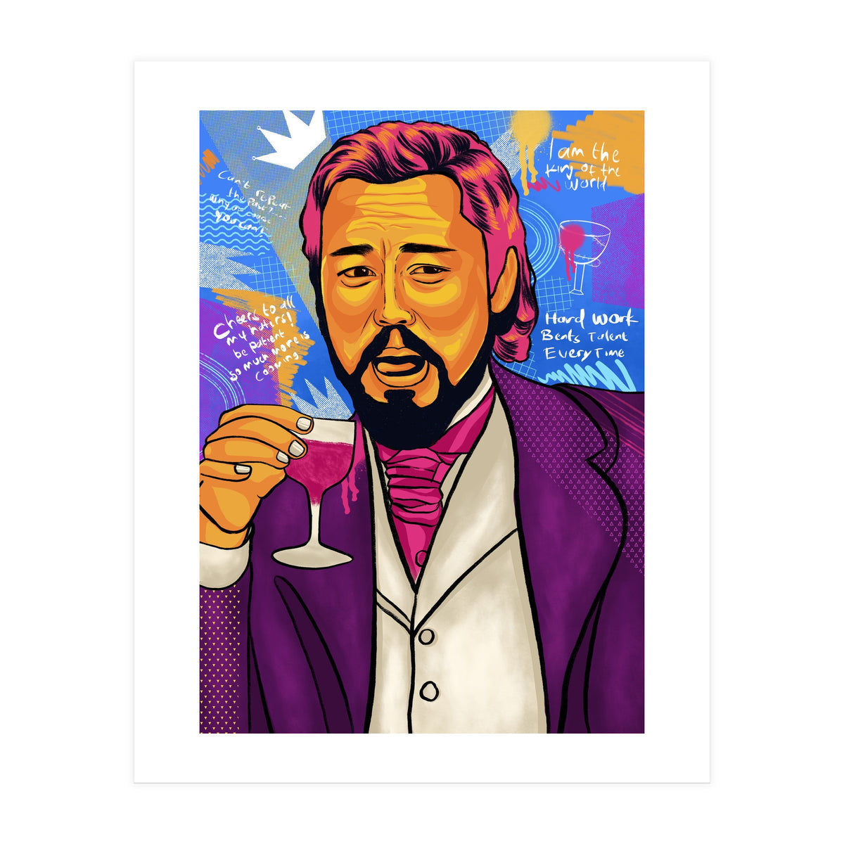 Laughing Leo Meme  (Print Only)