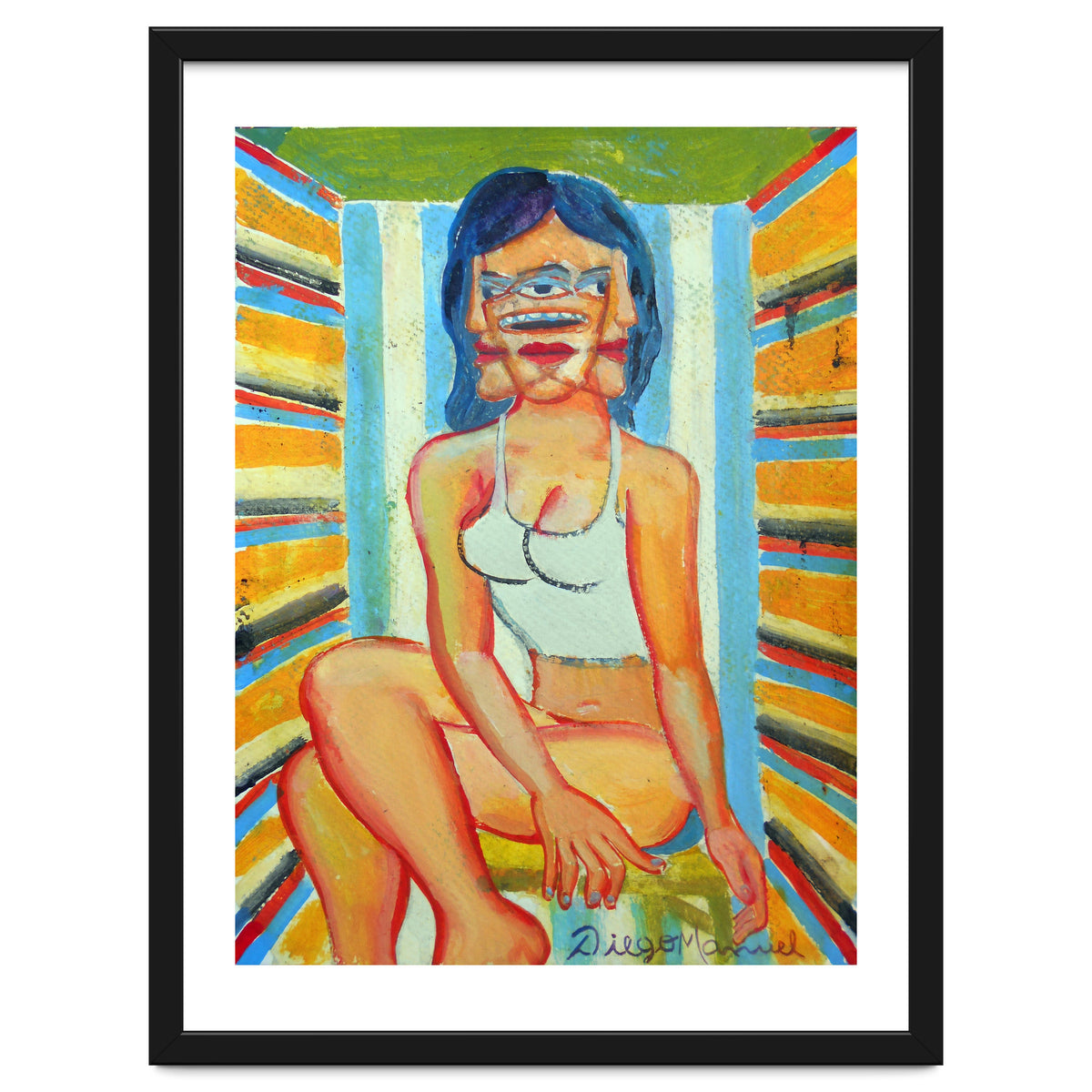 Mujer En La Silla 11