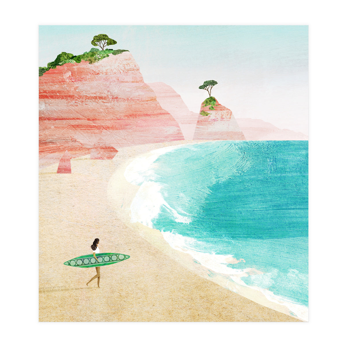 Surf Girl III (Print Only)