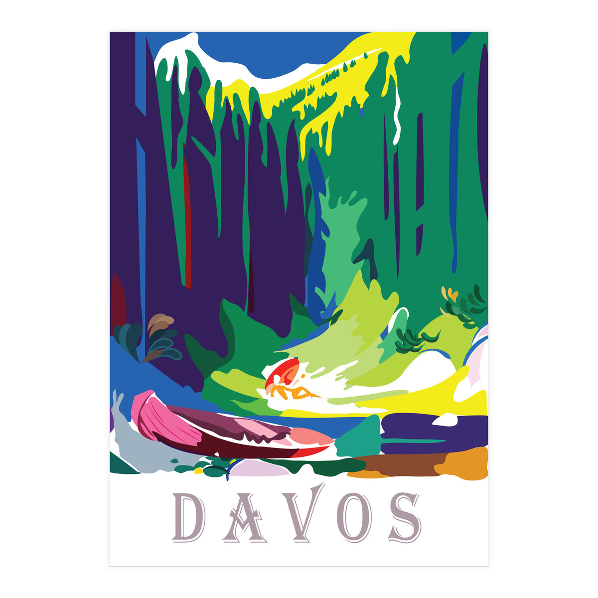 Davos on Summer (Print Only)