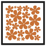 Brown Flowers Pattern thumbnail