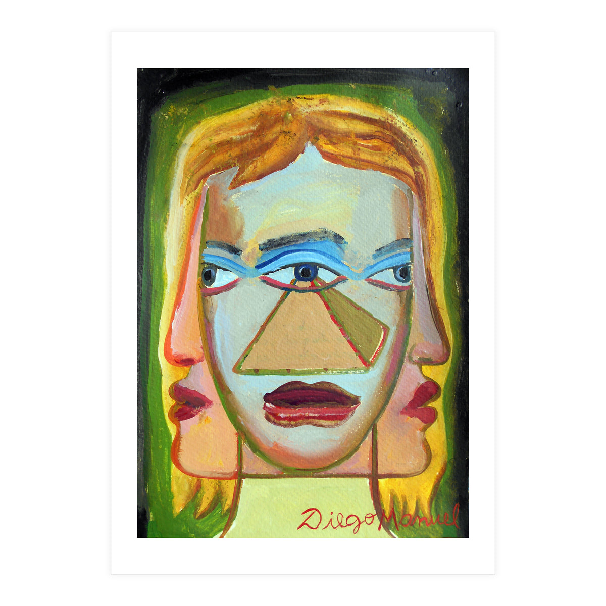 Cabeza De Mujer 20 (Print Only)