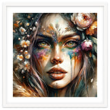 Floral Forest Druid Woman Portrait thumbnail