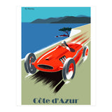 French Riviera, Race Car (Print Only) thumbnail