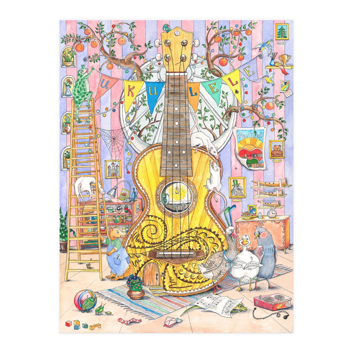 Musical Instruments - Ukulele (Print Only)
