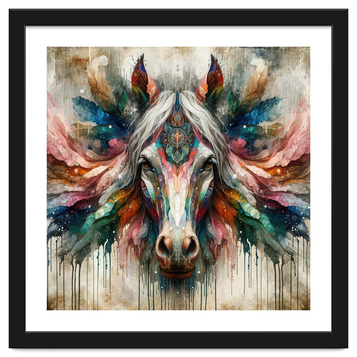 Ornate Horse Portrait