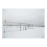 Fence in the Winter seascape (Print Only) thumbnail