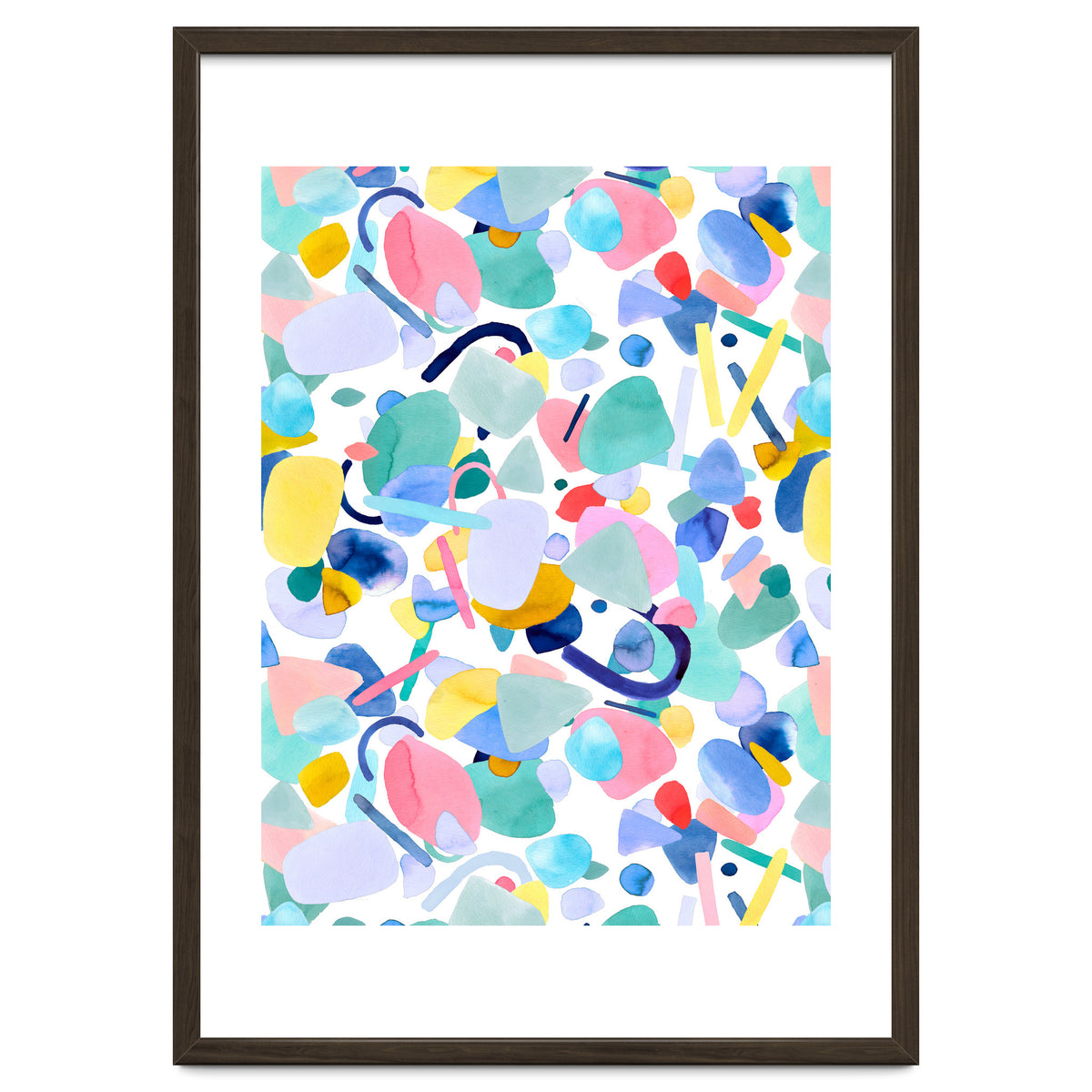 Abstract Geometric Modern Shapes