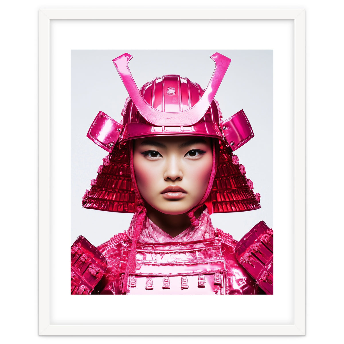 Pink Samourai Portrait