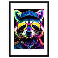 Raccoon In Glasses