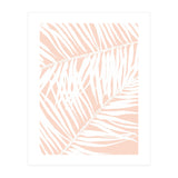 Pink Palms  (Print Only) thumbnail