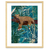 Leopard wearing shoes in the jungle thumbnail
