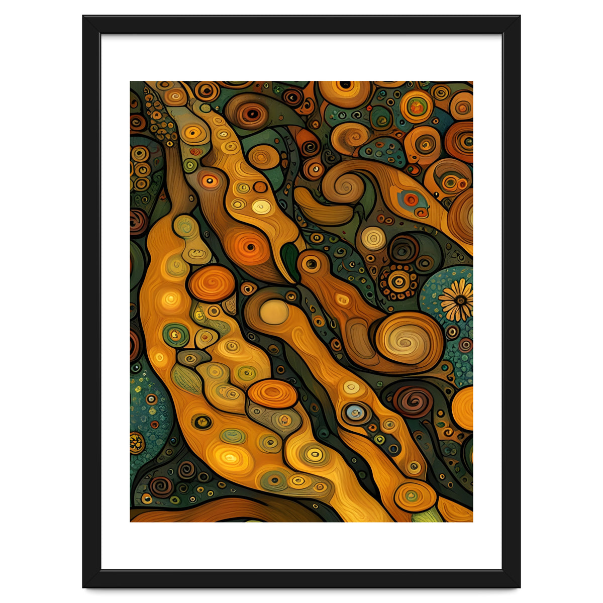 Artificial Masterworks - Klimt van Gogh