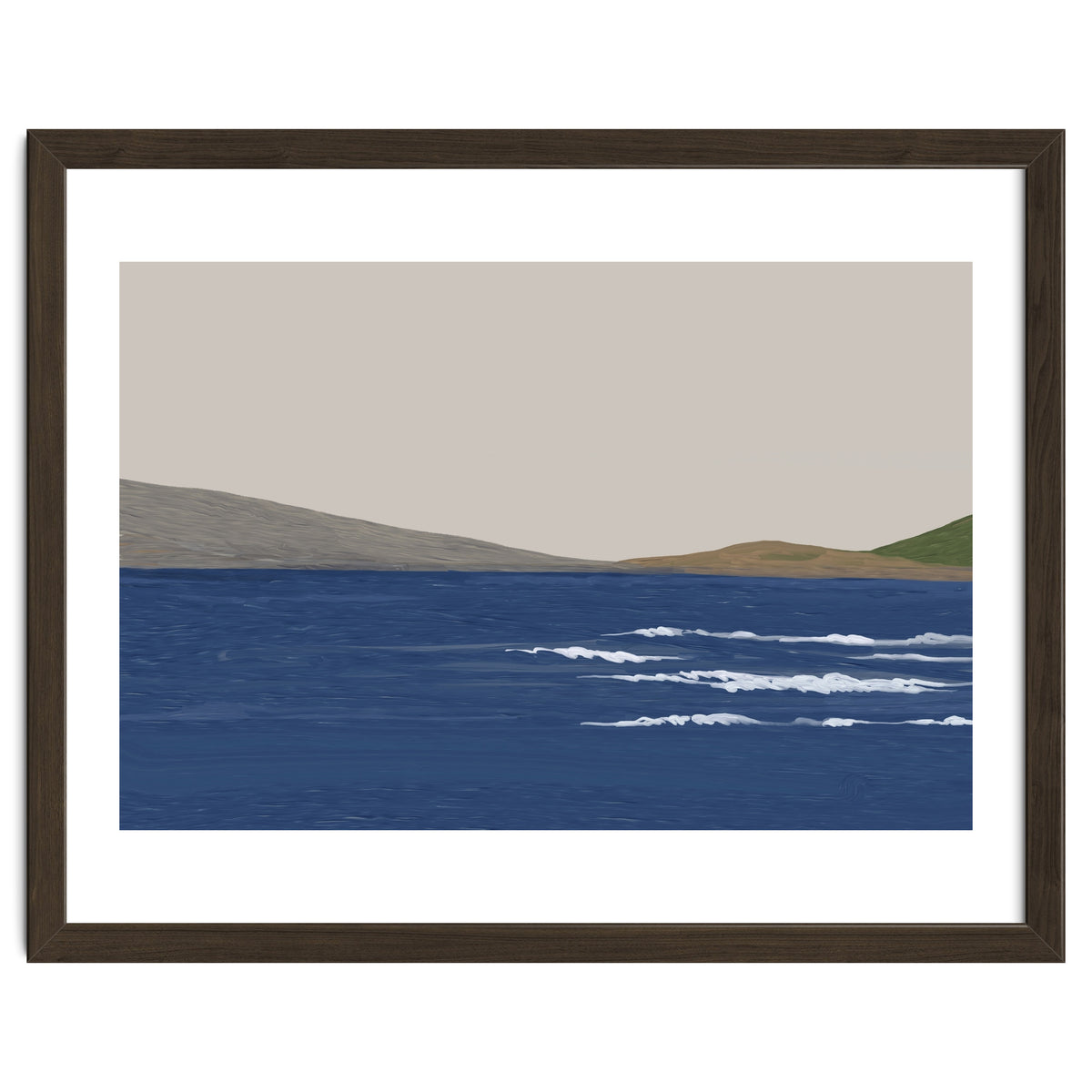 Deep Blue Sea oil painting